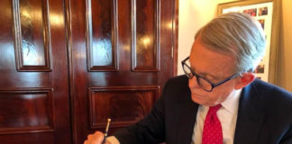 Mike DeWine Signs