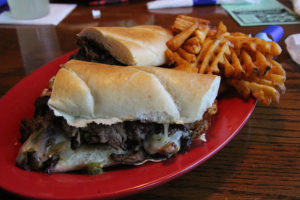 Philly Steak at Ralphies Photo by Laurie Bertke