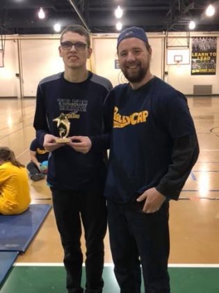 UT student with a RallyCap participant