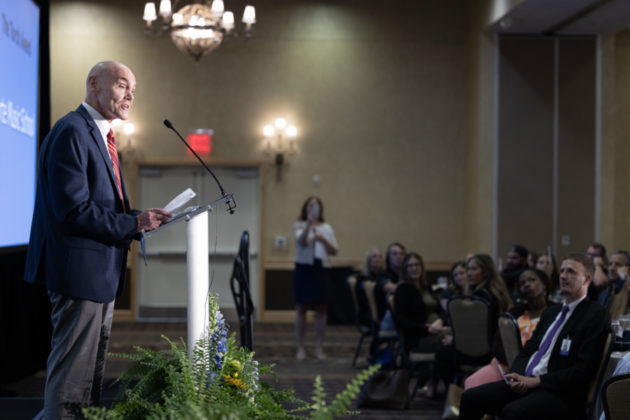 A photo of the award