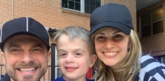 Simon and his family