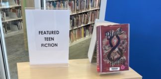 An Assortment of books on display at a library.