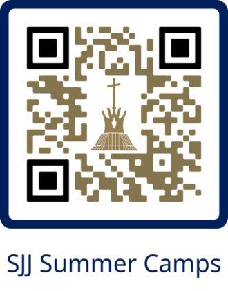 A QR code.