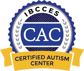 A graphic for the certified autism center.