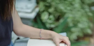 Students working on their computers.