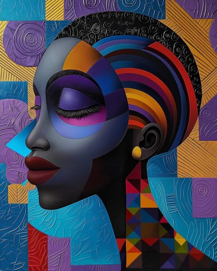 Juneteenth A painting of a person.