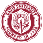 A logo for Davis University
