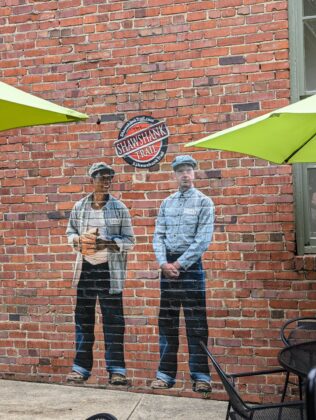 The Shawshank Redemption mural