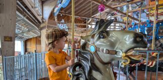 Boy on Carosel