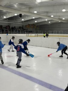 Broomball game