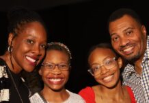 The Massey family includes daughters Aubrey (L) and Kayla, along with parents Jonelle and Jeff Massey.