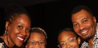 The Massey family includes daughters Aubrey (L) and Kayla, along with parents Jonelle and Jeff Massey.