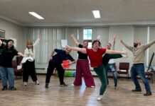 The Frogtown Players cast of "Junie B. Jones Is Not a Crook."